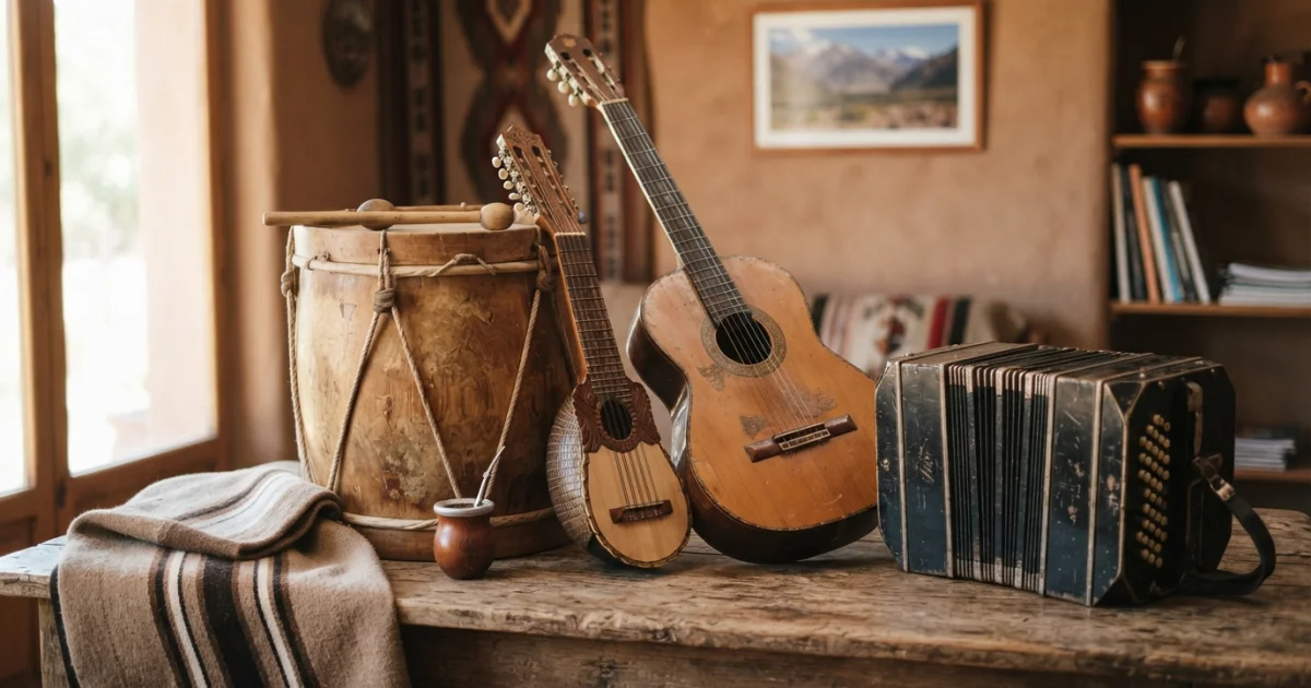Instrumentos del folklore argentino: sonidos que identifican regiones